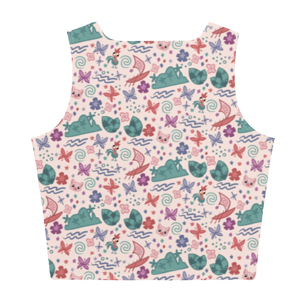 Moana Come What May Crop Top I Know the Way Disney Princess Moana Crop Top