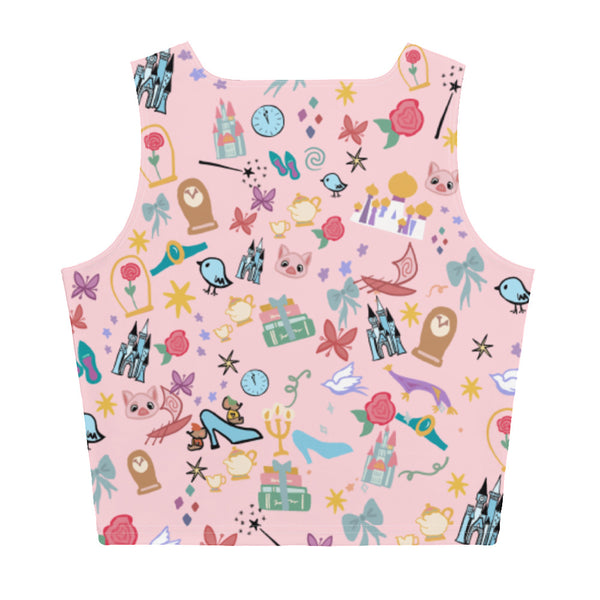 runDisney Dream Big Princess Crop Top Princess Half Marathon Crop Top