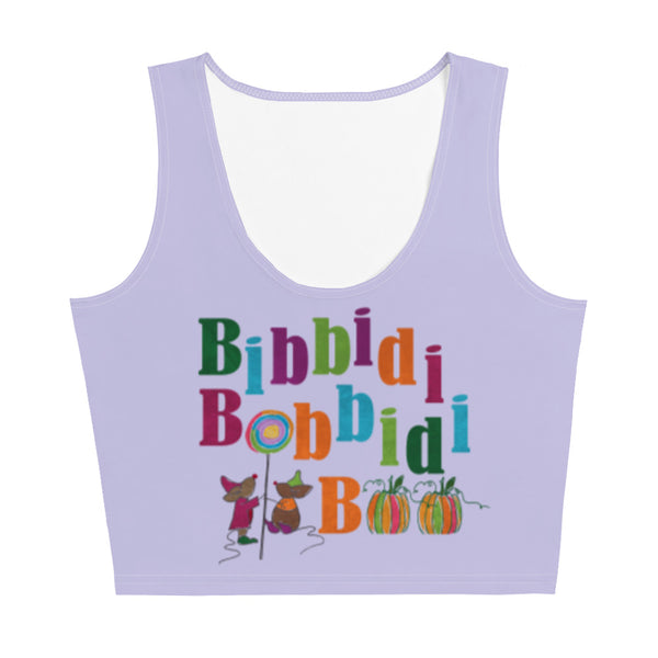 Disney Halloween Cinderella Crop Top Bibbidi Bobbidi Boo Pumpkins with Jaq and Gus Crop