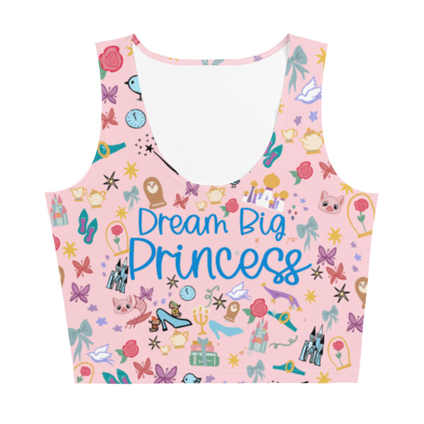 runDisney Dream Big Princess Crop Top Princess Half Marathon Crop Top