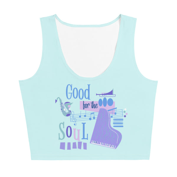 Disney Pixar Soul Good for the Soul Jazz Music Crop Top