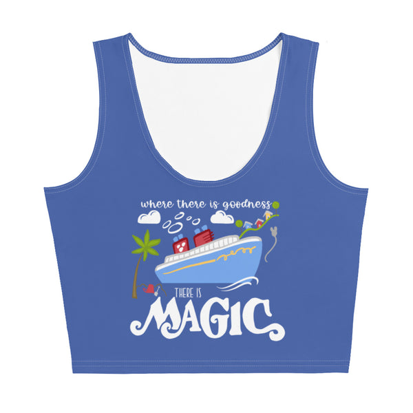 Disney Magic Cruise Crop Top Disney Family Cruise Vacation Crop Top