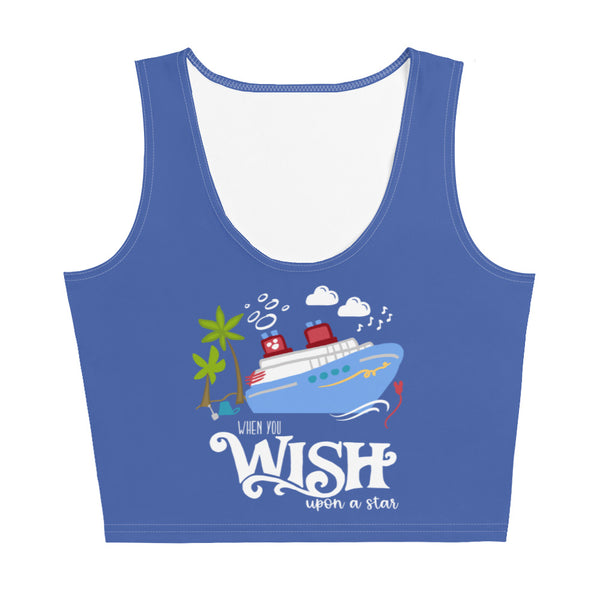 Disney Wish Cruise Crop Top Disney Family Cruise Vacation Crop Top