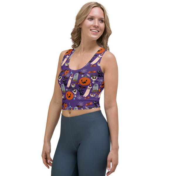 Disney Creepy Cute Halloween Tank Top Halloween Disney Crop Top