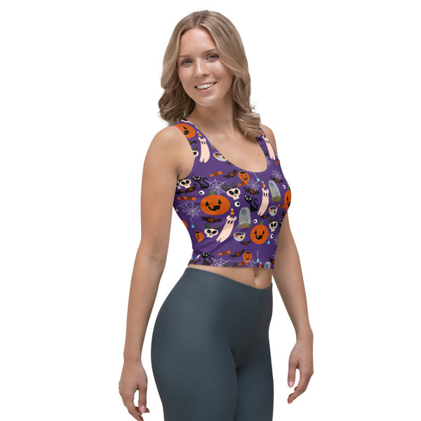 Disney Creepy Cute Halloween Tank Top Halloween Disney Crop Top