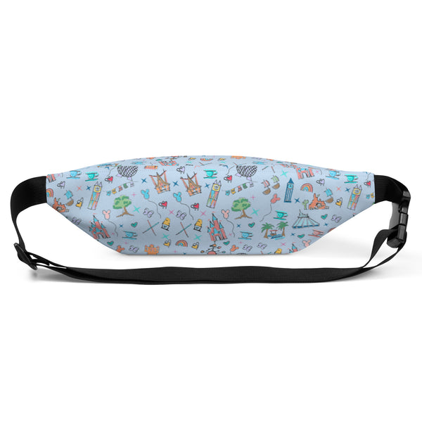 Disney Icons Fanny Pack Walt Disney World Inspired Belt Bag