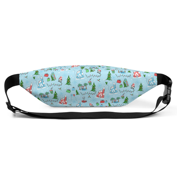 Disney Christmas Fanny Pack Sketch Oh What Fun Belt Bag