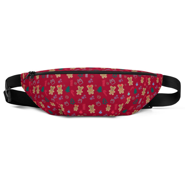 Gingerbread Mickey and Minnie Belt Bag Disney Holiday Fanny Pack