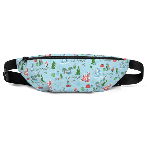 Disney Christmas Fanny Pack Sketch Oh What Fun Belt Bag