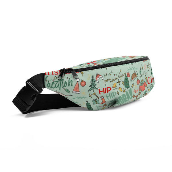 Christmas Vacation Fanny Pack Hip Hip Hooray for Christmas Vacation Belt Bag Griswold Family Christmas Fanny Pack