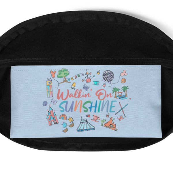 Disney Icons Fanny Pack Walt Disney World Inspired Belt Bag