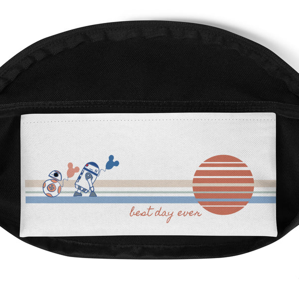 Star Wars sketch belt bag R2D2 BB8 Galaxy's Edge Fanny Pack