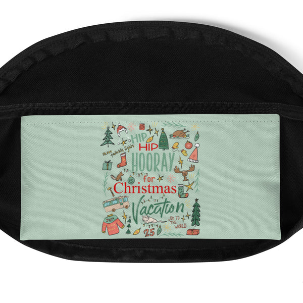 Christmas Vacation Fanny Pack Hip Hip Hooray for Christmas Vacation Belt Bag Griswold Family Christmas Fanny Pack