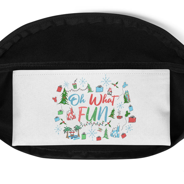 Disney Christmas Fanny Pack Sketch Oh What Fun Belt Bag