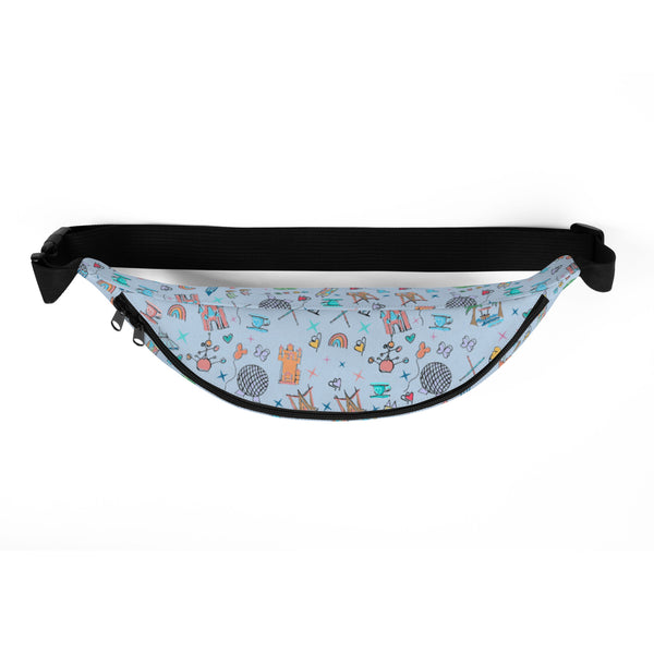 Disney Icons Fanny Pack Walt Disney World Inspired Belt Bag