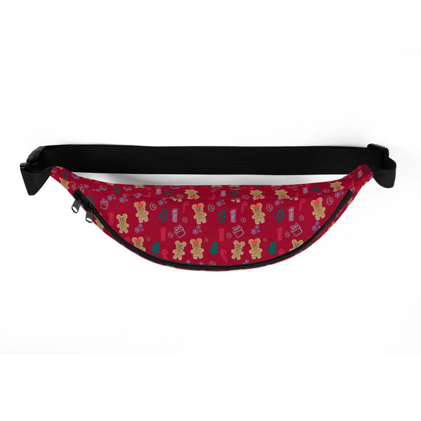 Gingerbread Mickey and Minnie Belt Bag Disney Holiday Fanny Pack
