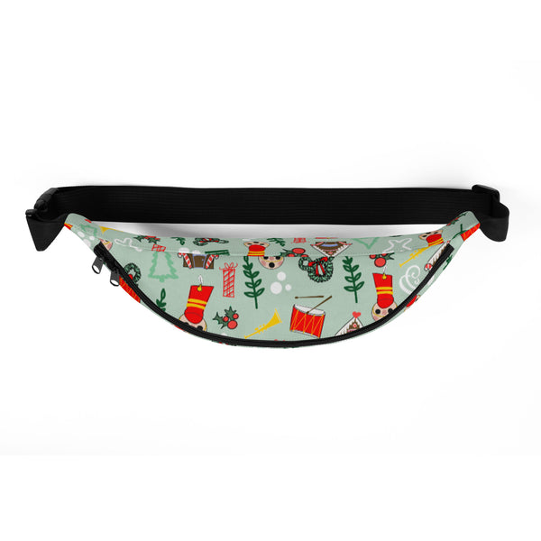 Disney Christmas Fanny Pack Once Upon a Christmastime Holiday Belt Bag