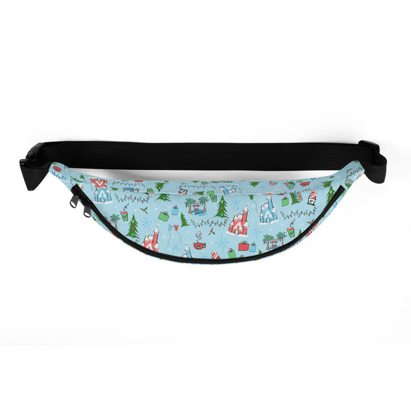 Disney Christmas Fanny Pack Sketch Oh What Fun Belt Bag