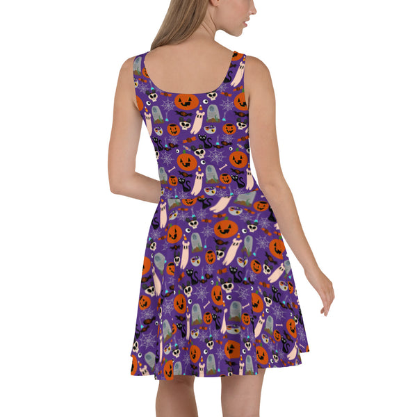 Disney Creepy Cute Halloween Disney Skater Dress