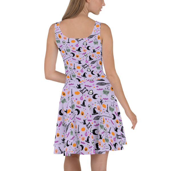 Hocus Pocus Halloween Dress Disney Sanderson Sisters Hocus Pocus Skater Dress