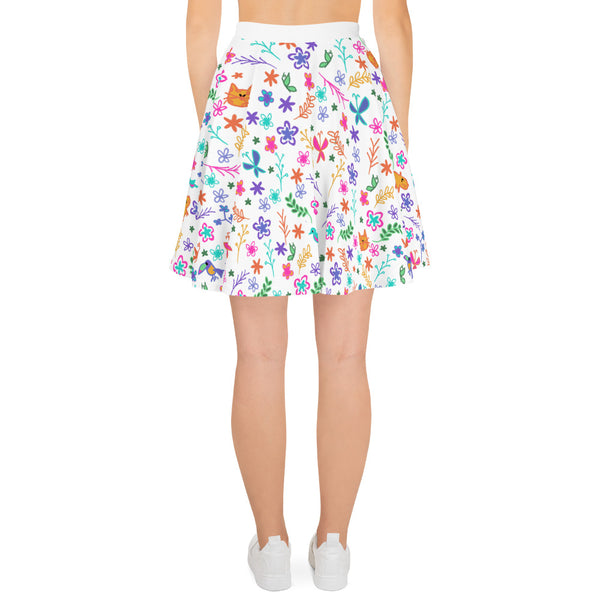 Encanto Family Skater Skirt Family is Everything Disney Skater Skirt- White