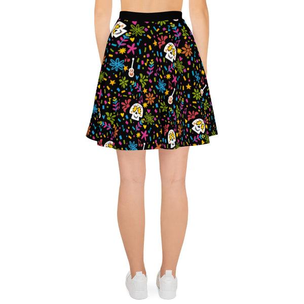 Coco Skater Skirt Disney Skirt Seize Your Moment Day of the Dead Coco Skater Skirt