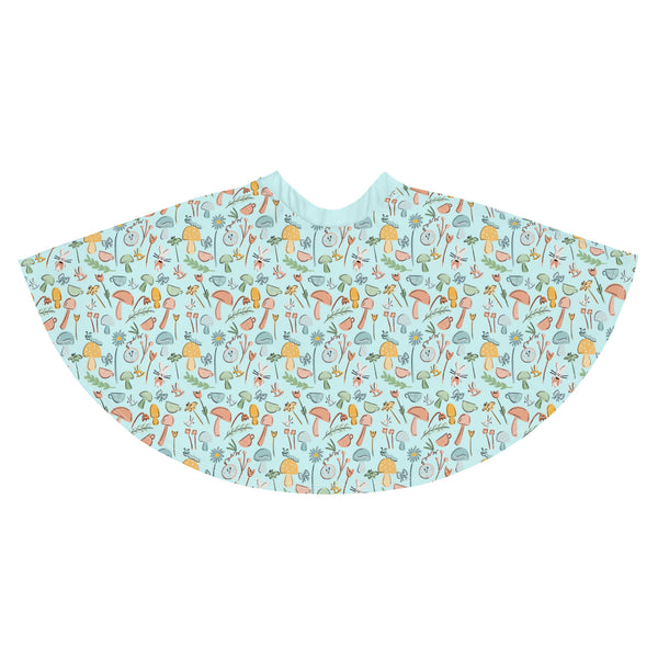 Alice in Wonderland Garden Skirt Curiouser and Curiouser Disney Ladies Skirt- Mint