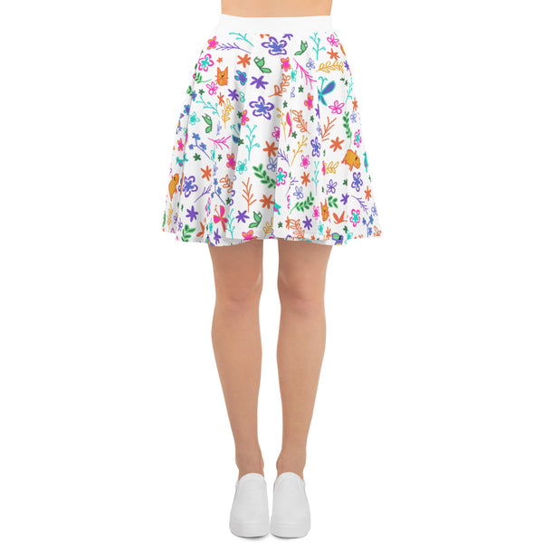 Encanto Family Skater Skirt Family is Everything Disney Skater Skirt- White
