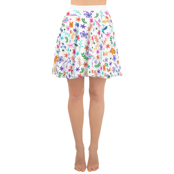 Encanto Family Skater Skirt Family is Everything Disney Skater Skirt- White