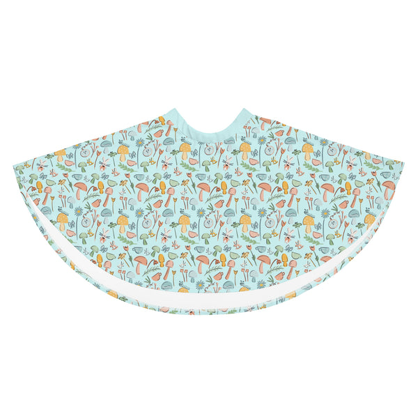 Alice in Wonderland Garden Skirt Curiouser and Curiouser Disney Ladies Skirt- Mint