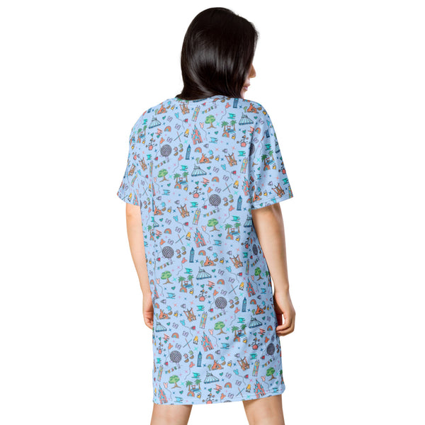 Disney Icons Dress Walt Disney World T-shirt dress
