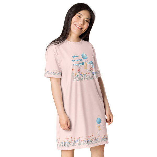 Winnie the Pooh Bees Dress Flower and Garden T-shirt dress