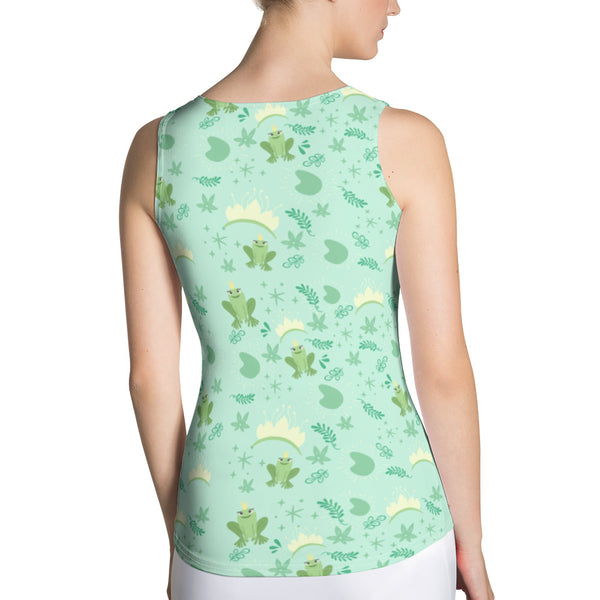 Princess and the Frog Tiana Disney Princess form fitting Tank Top