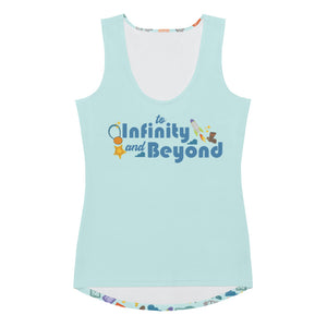 runDisney Toy Story Springtime Surprise To Infinity and Beyond running Fitted Tank Top