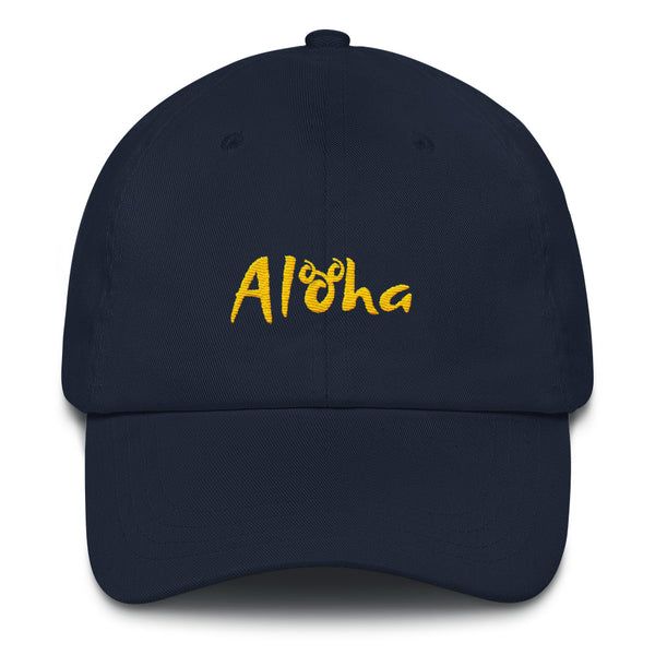Aloha Hidden Mickey Aulani Disney Vacation Beach Dad hat