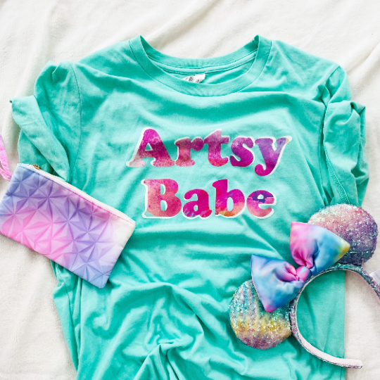 Festival of the Arts Epcot Artsy Babe Shirt Short-Sleeve Unisex T-Shirt