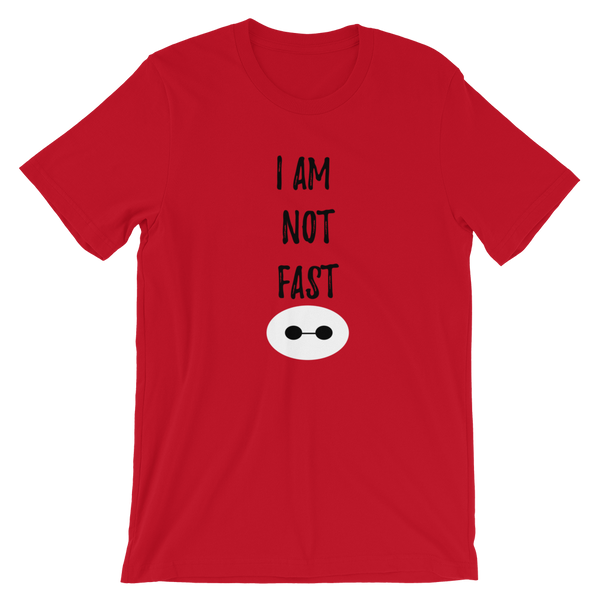 Baymax  I am not fast Disney Run Disney T-shirt