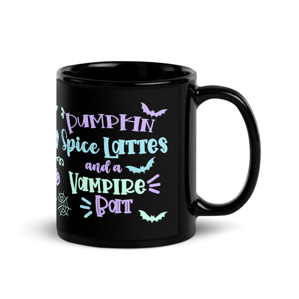 Muppets Haunted Mansion Black Mug Madame Leota Fall Halloween Disney Black Glossy Mug