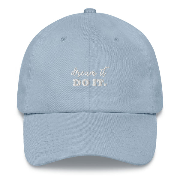 Dream it Do it Hat Walt Disney Quote Disney Hat Disney Dad Hat