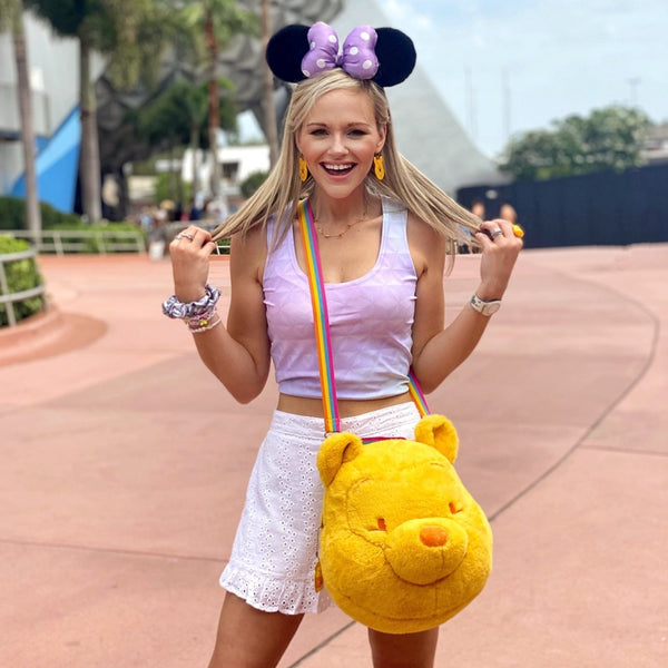 Epcot Spaceship Earth Pastel Crop Top