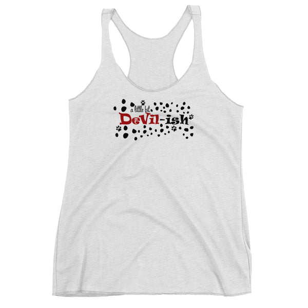Cruella De Vil Disney Villain Tank Top A Little Bit Devilish