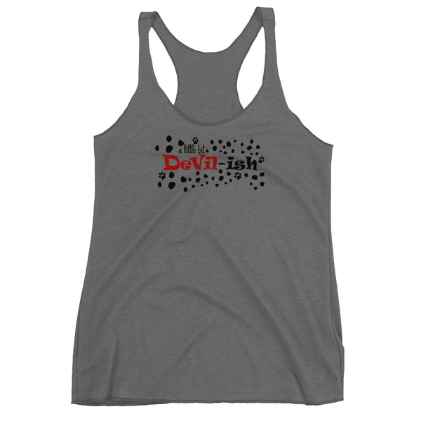 Cruella De Vil Disney Villain Tank Top A Little Bit Devilish