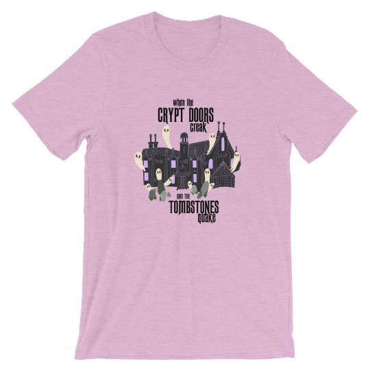 Disney Haunted Mansion Grim Grinning Ghosts Short-Sleeve Unisex T-Shirt