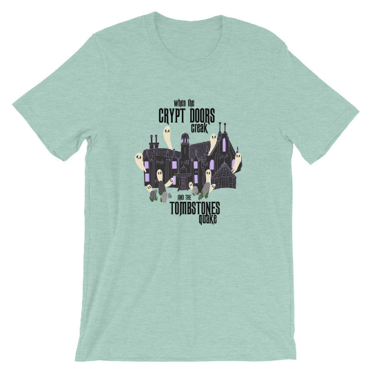Disney Haunted Mansion Grim Grinning Ghosts Short-Sleeve Unisex T-Shirt