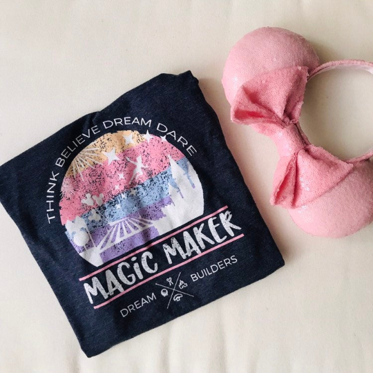 Dream Builders Magic Kingdom T-Shirt, Walt Disney World Disney Magic Maker T-shirt