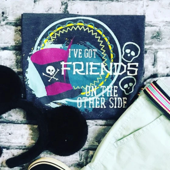 Dr Facilier T-Shirt I've Got Friends on the Other Side Princess and  the Frog Disney Villains T-Shirt