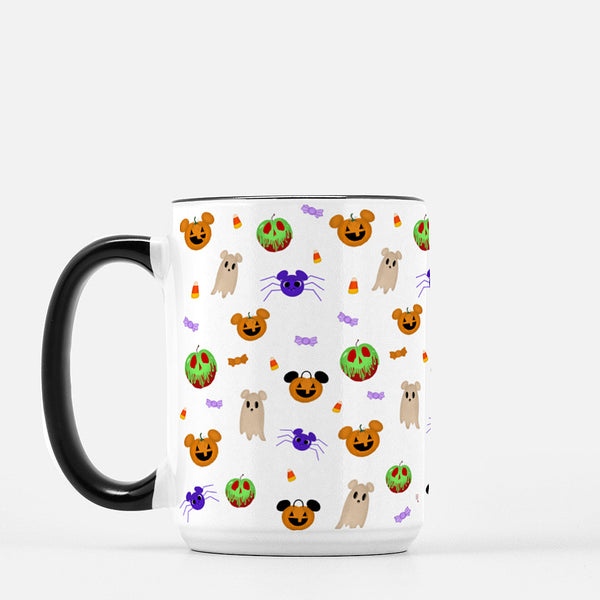 Disney Not So Scary Mug Disney Halloween Boo To You Disney Mug with Black Handle