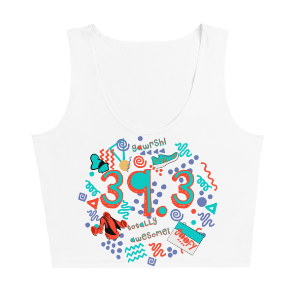 runDisney crop Goofy Challenge 39.3 miles 90s Disney running Crop Top