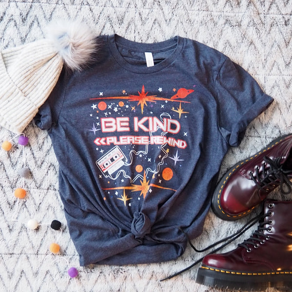 Guardians of the Galaxy T-Shirt Be Kind Please Rewind Disney Marvel Unisex T-Shirt