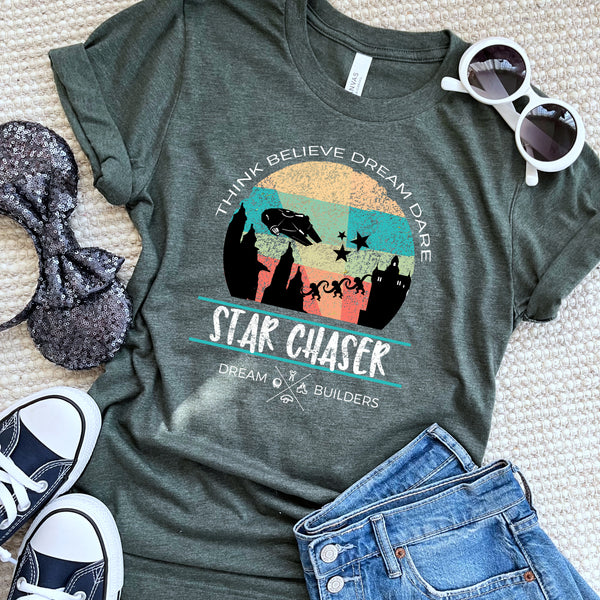 Dream Builders Hollywood Studios T-Shirt, Walt Disney World Disney Star Chaser Dream Builders  T-shirt